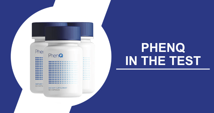 PhenQ product packaging PhenQ Test Selftest